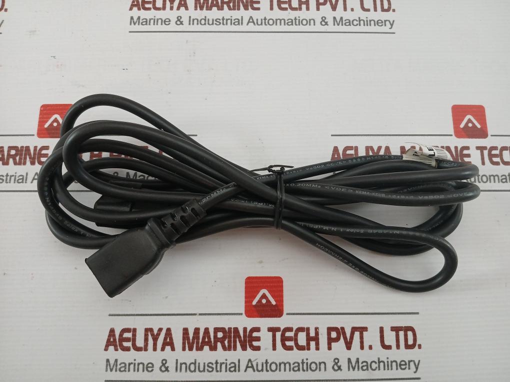 3 Metre Computer Power Cord Extension H03Vvh2-f Stron