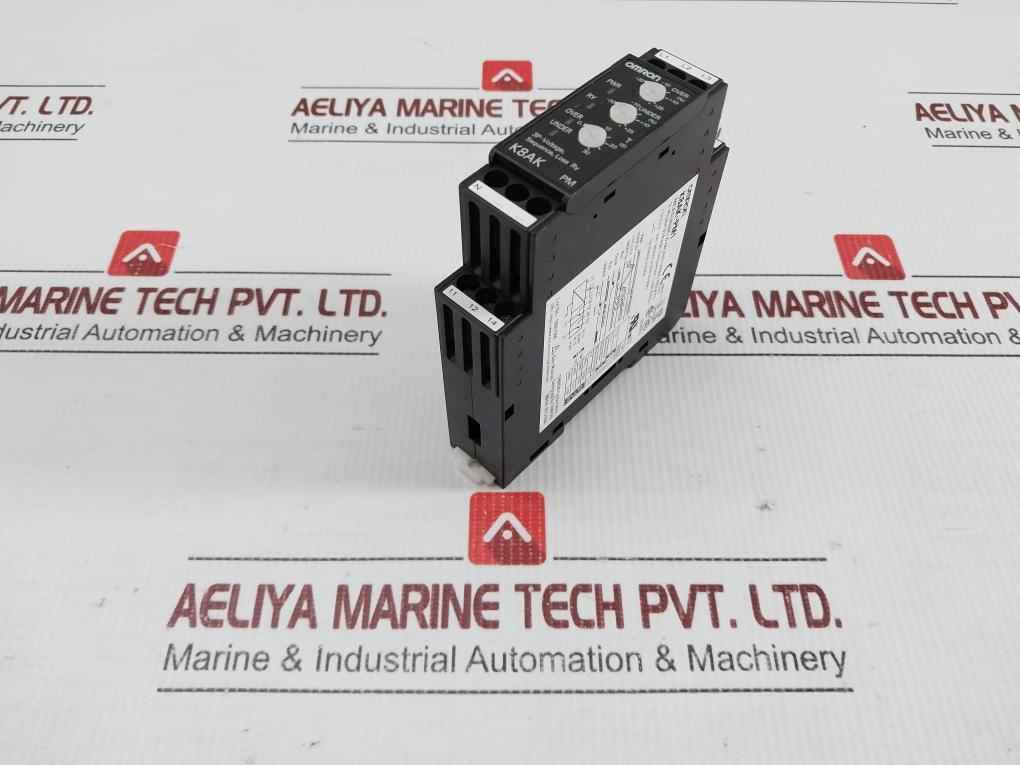 3P Monitoring Relay 200-240Vac 4.4Va 50/60Hz Omron K8Ak-pm1
