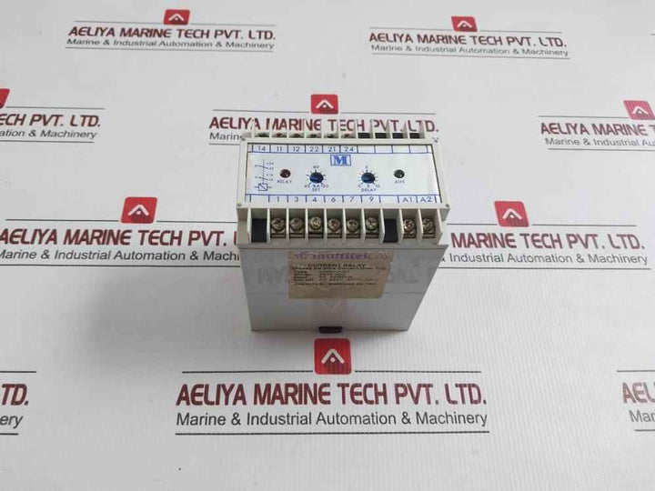 3 Phase Current Over Trip Relay M200-a3O Multitek 5A 230V 50/60Hz