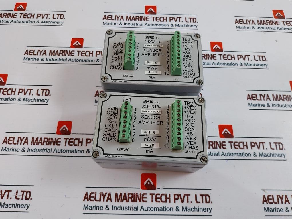 3PS XSC313-1394V8V20202F Sensor Amplifier 0-1.6 MV/V 4-20 MA