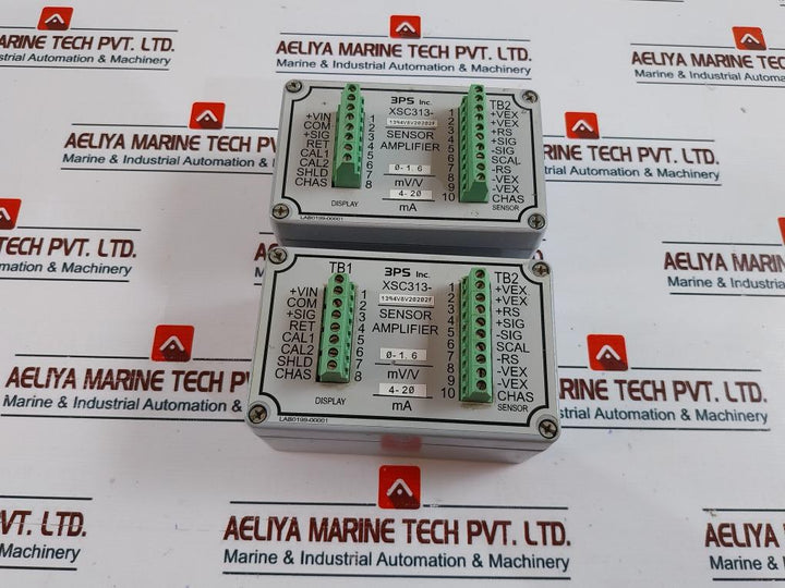 3PS XSC313-1394V8V20202F Sensor Amplifier 0-1.6 MV/V 4-20 MA