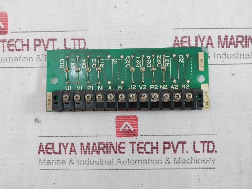 3Rfu 104438E63 Pcb For I/O Module Npn36089 8409404