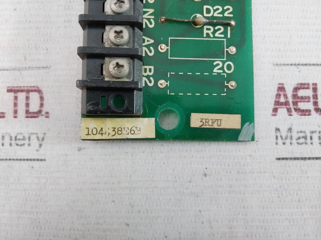 3Rfu 104438E63 Pcb For I/O Module Npn36089 8409404