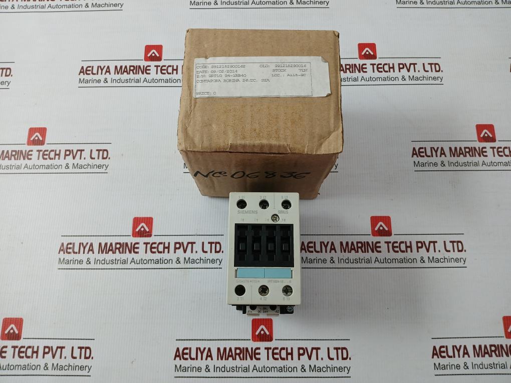 3Rt1034-1Bb40 Siemens 3 Pole Power Contactor 690V