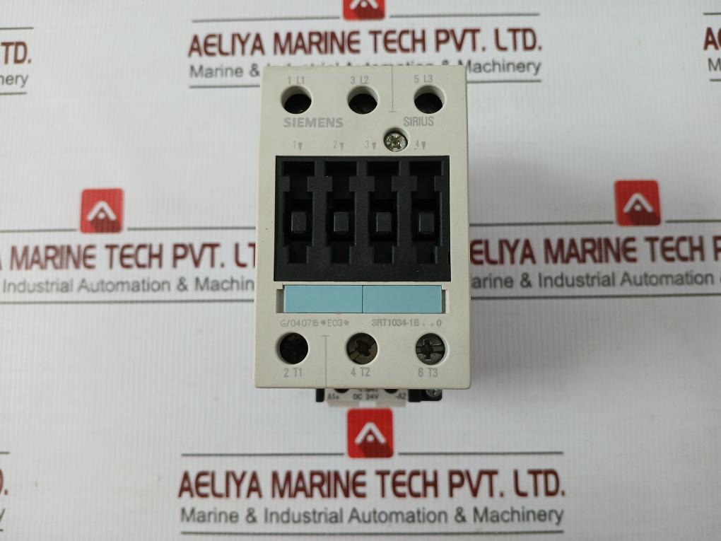 3Rt1034-1Bb40 Siemens 3 Pole Power Contactor 690V