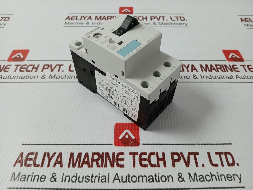 3Rv1011-0Fa10 Siemens 600V Circuit Breaker For Motor Protection