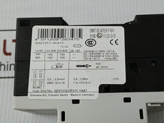 3Rv1011-0Fa10 Siemens 600V Circuit Breaker For Motor Protection