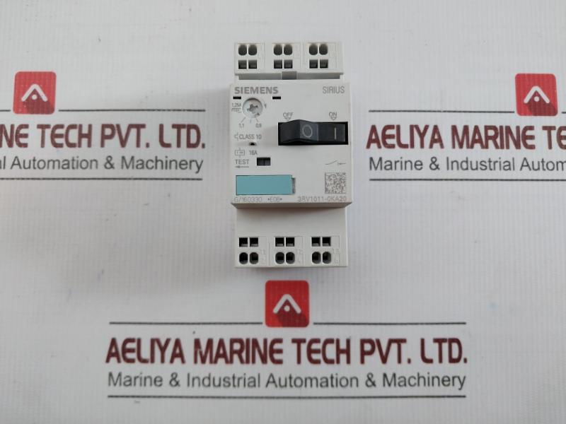 3Rv1011-0Ka20 Circuit Breaker For Motor Protection Siemens
