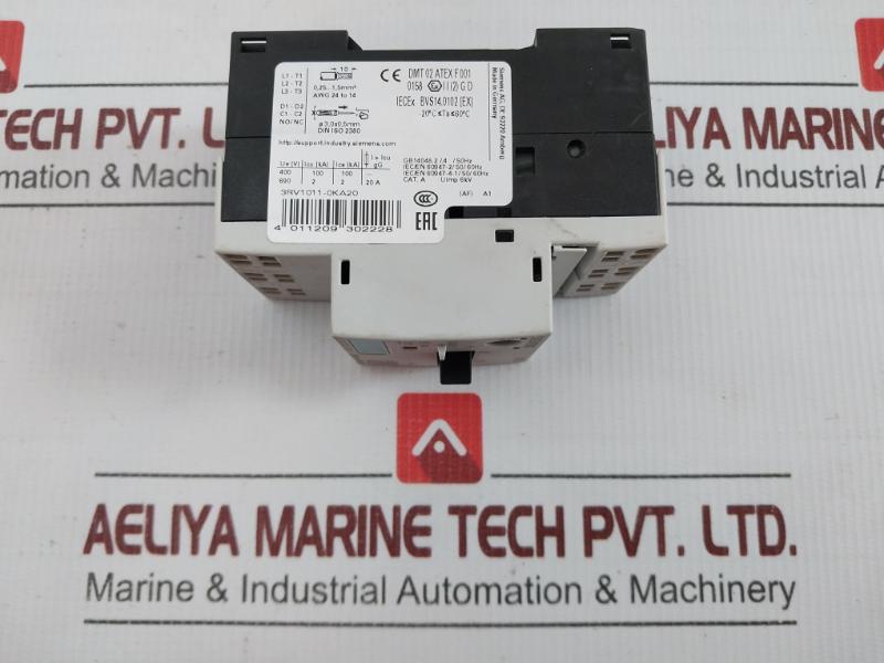 3Rv1011-0Ka20 Circuit Breaker For Motor Protection Siemens