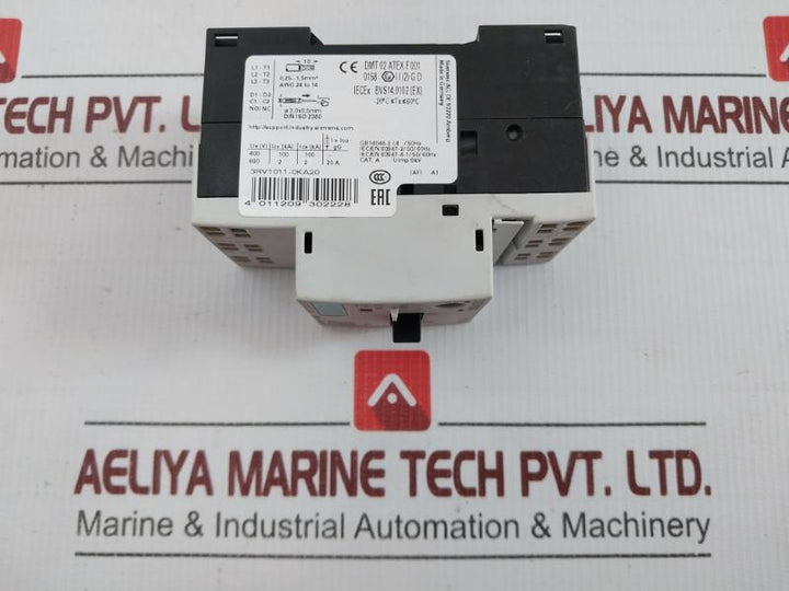 3Rv1011-0Ka20 Circuit Breaker For Motor Protection Siemens