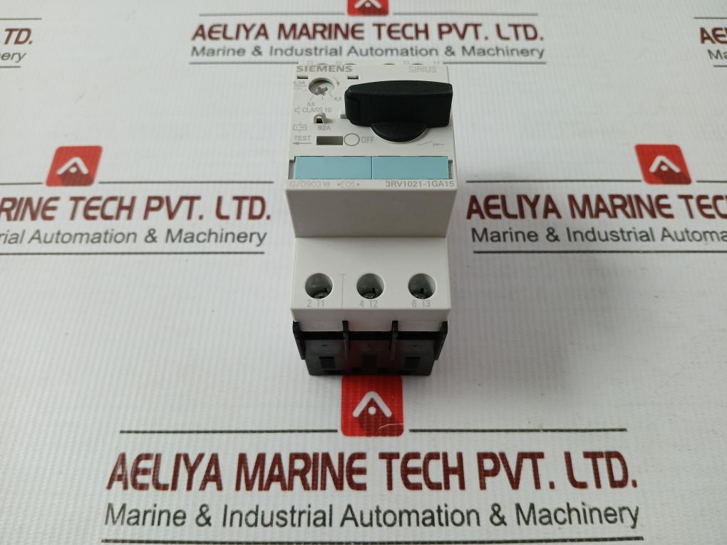 3Rv1021-1Ga15 Molded-case Circuit Breaker Siemens 600V