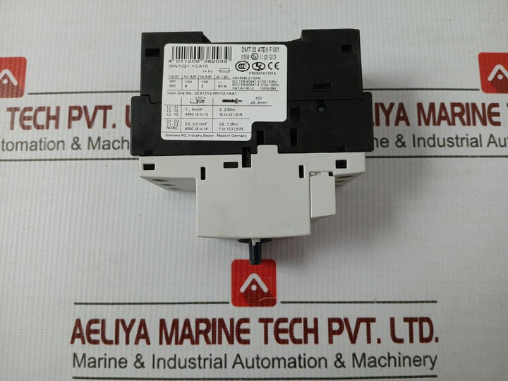 3Rv1021-1Ga15 Molded-case Circuit Breaker Siemens 600V