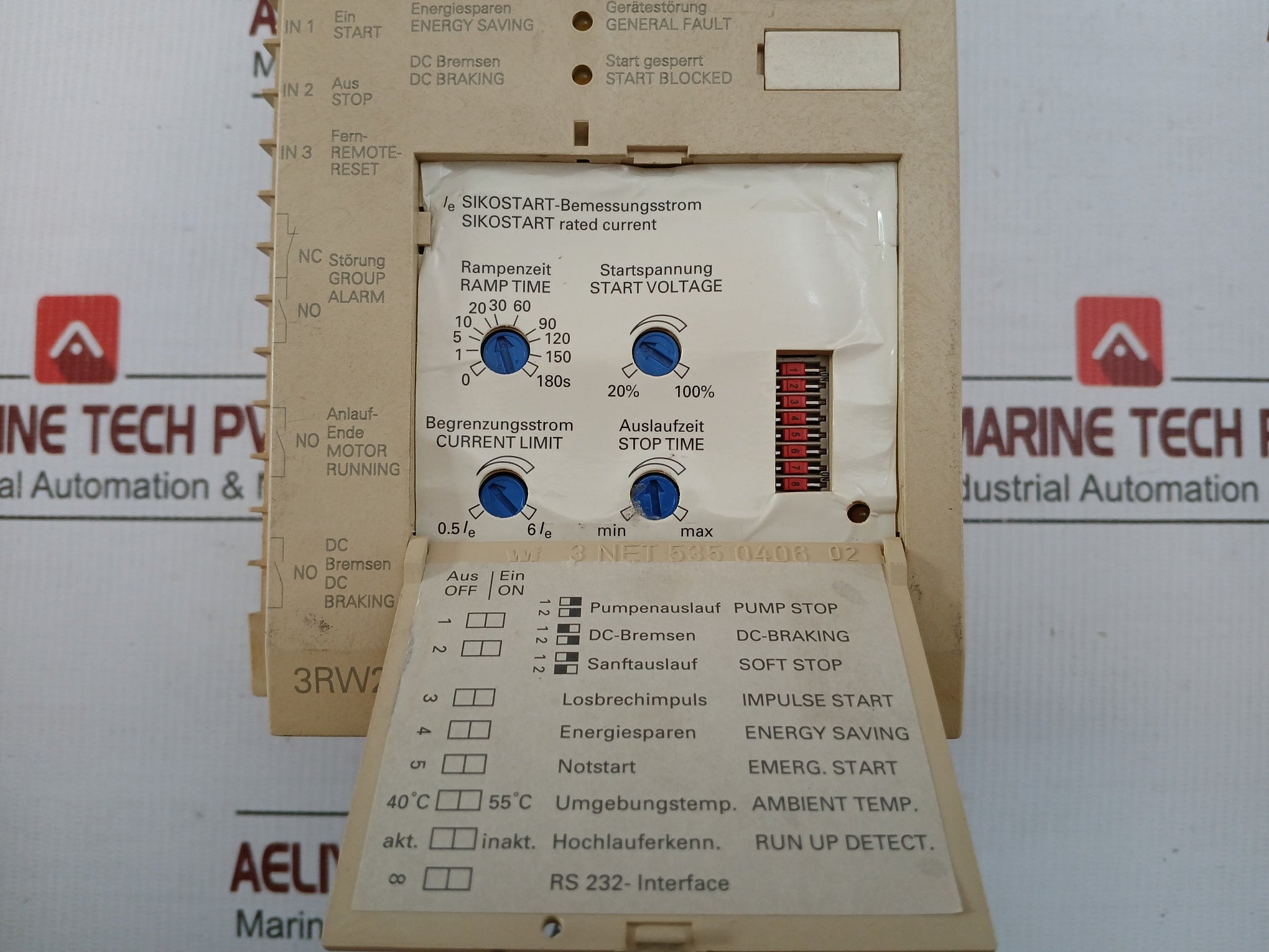 3Rw2920-1Bc06 Spare Control Unit 500-690V Siemens 40˚C-55˚C
