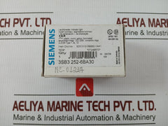 3Sb3 252-6Ba30 22Mm Siemens Plastic Round Complete Unit Combination 230V