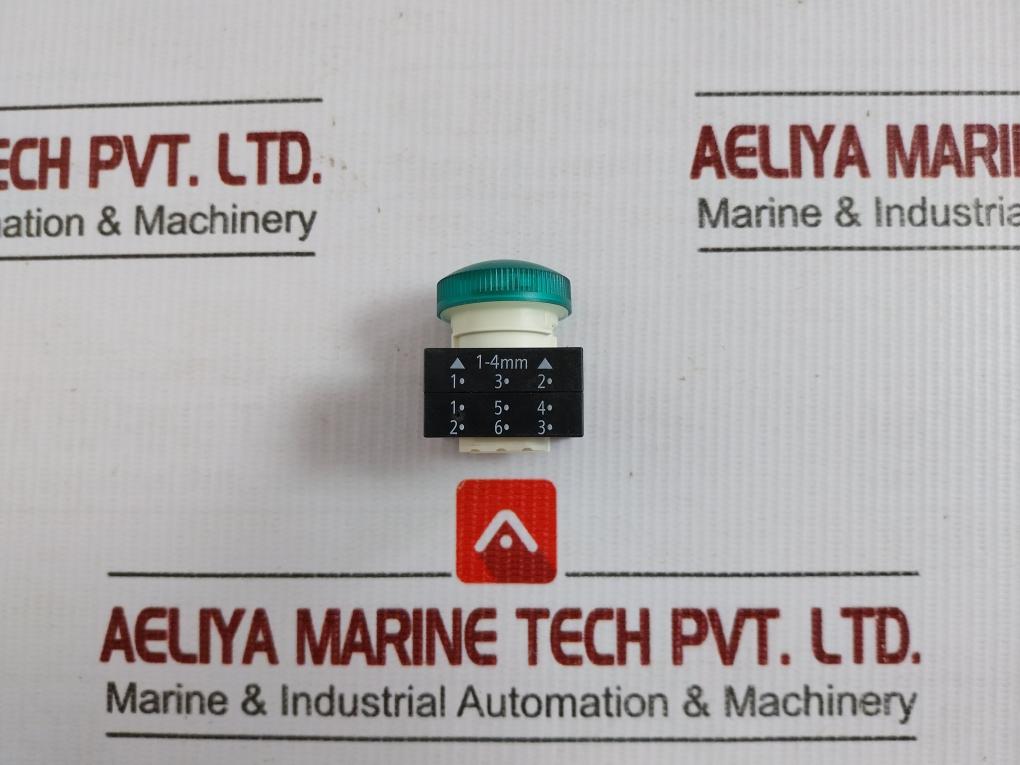 3Sb3 252-6Ba40 Siemens Compact Unit Round Indicator Light 230V Dc