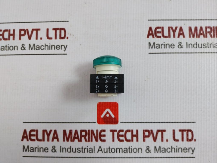 3Sb3 252-6Ba40 Siemens Compact Unit Round Indicator Light 230V Dc