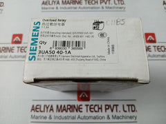 3Ua50 40-1A Overload Relay Siemens