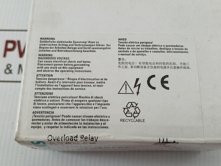 3Ua50 40-1G Siemens Thermal Overload Relay 690V