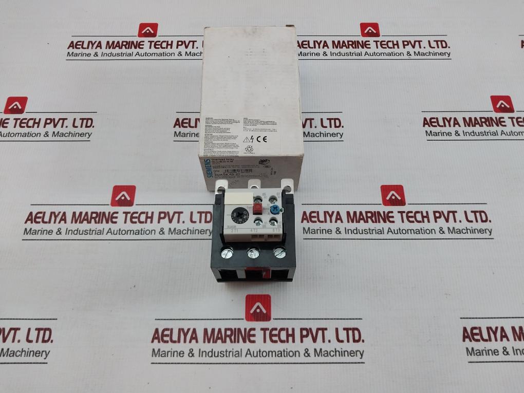 3Ua58 40-2T Siemens 690V Thermal Delayed Overload Relay