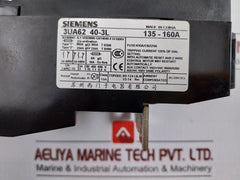 3Ua62 40-3L Siemens Thermal Overload Relay 690V