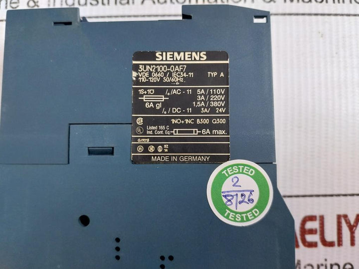 3Un2100-0Af7-Thermistor-Protection-Relay-50-60Hz-110-120V-Siemens-208950-8