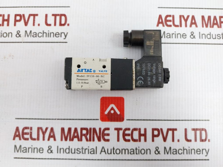 3V110-06-nc Solenoid Valve 1.5~8.0Bar Airtac