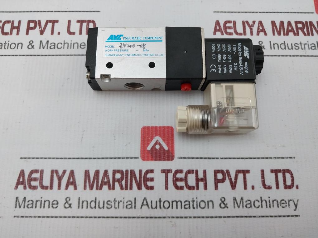 3V210-08 Pneumatic Solenoid Valve Avc 110V-3.5W