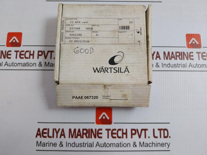3V72H74 Speed Measurement Card Wartsila