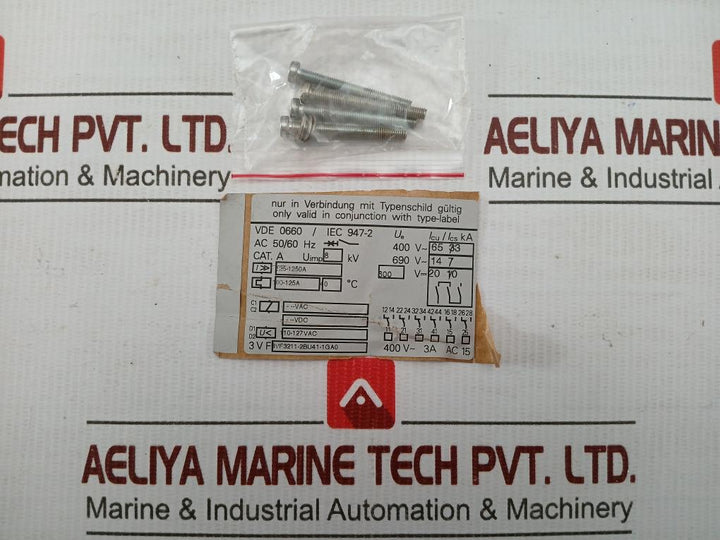 3Vf3211-2Bu41-1Ga0 Siemens Uimp-8Kv Three And Four-pole Circuit-breaker