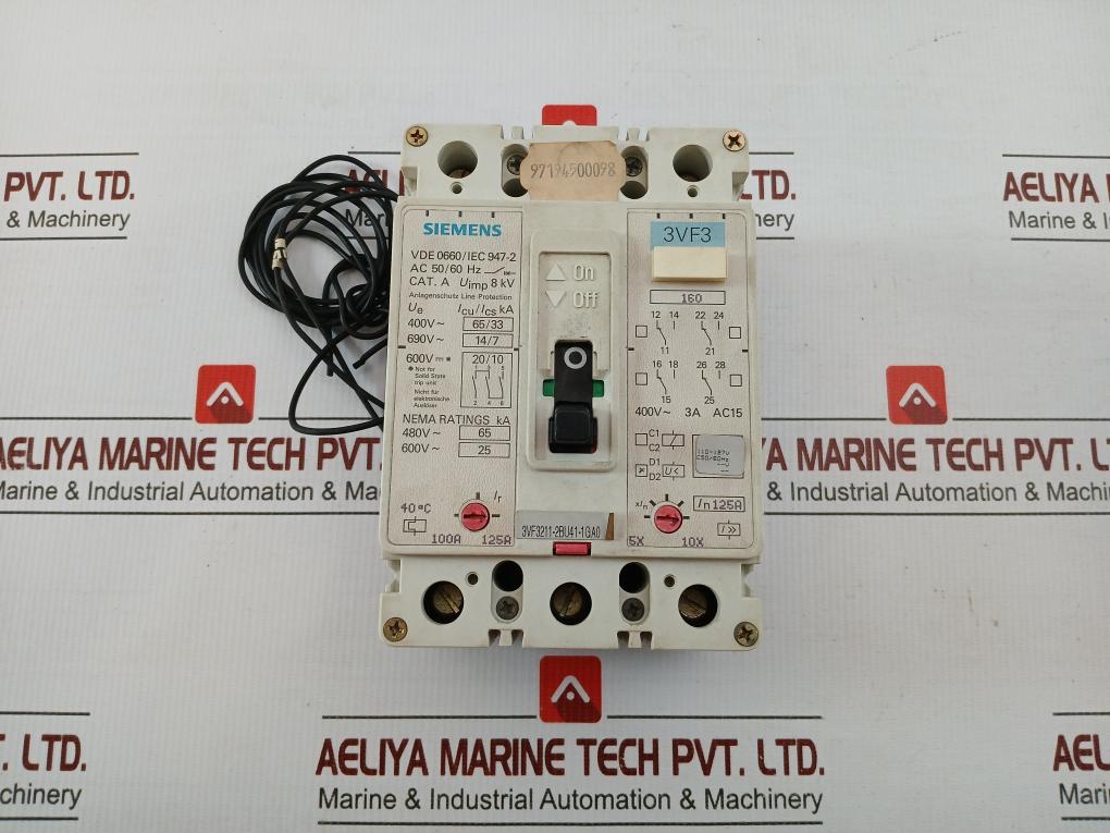 3Vf3211-2Bu41-1Ga0 Siemens Uimp-8Kv Three And Four-pole Circuit-breaker