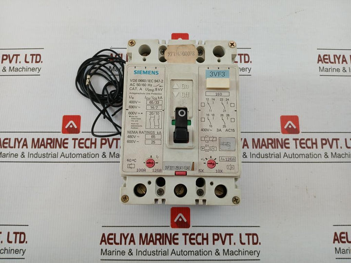 3Vf3211-2Bu41-1Ga0 Siemens Uimp-8Kv Three And Four-pole Circuit-breaker