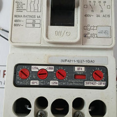 3Vf4211-1Bf47-1Ga0 Siemens 400V Three & Four-pole Moulded-case Circuit-breaker