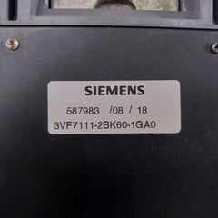 3Vf7111-2Bk60-1Ga0 Three & Four-pole Circuit Breaker Siemens Ac 50/60Hz 480V