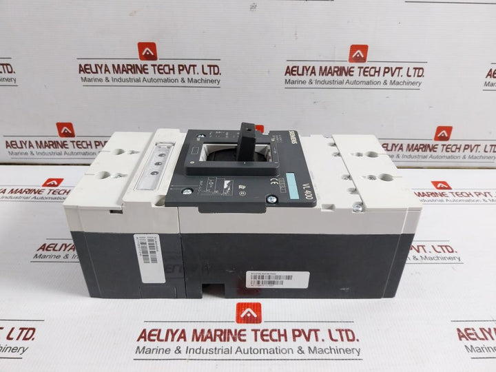 3Vl4740-3Se36-0Aa0 Siemens Molded Case Circuit Breaker 50/60 Hz