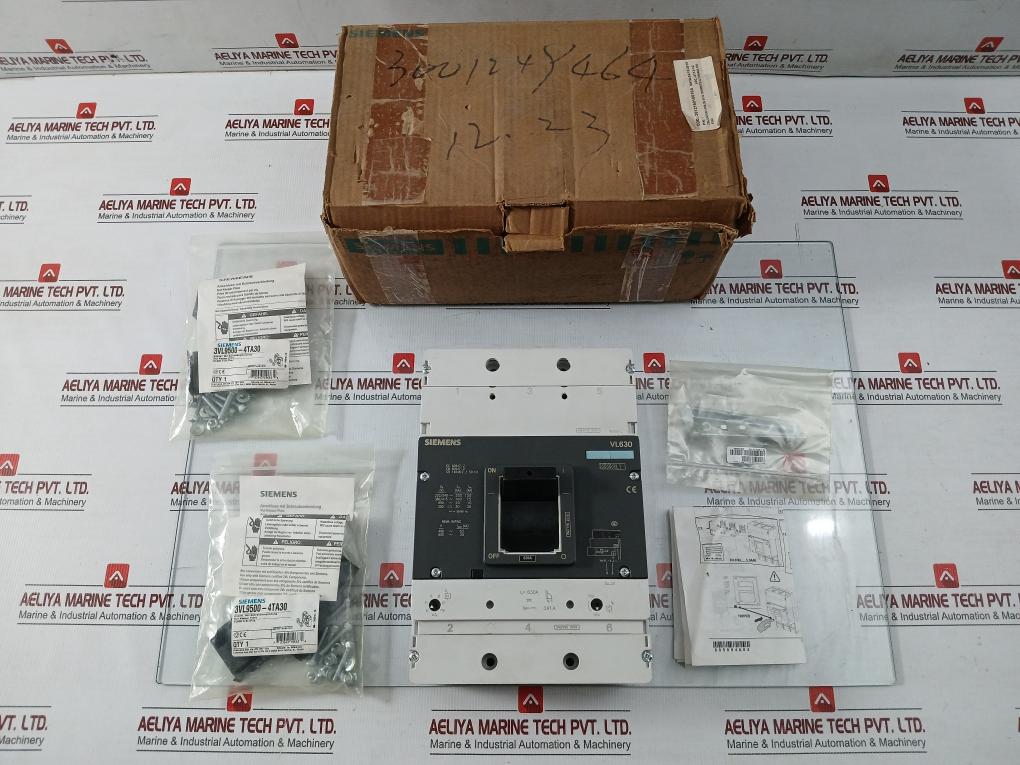 3Vl5763-3Dc36-0Ae1 Molded Case Circuit Breaker 50˚C 100Ka/415V~ Siemens