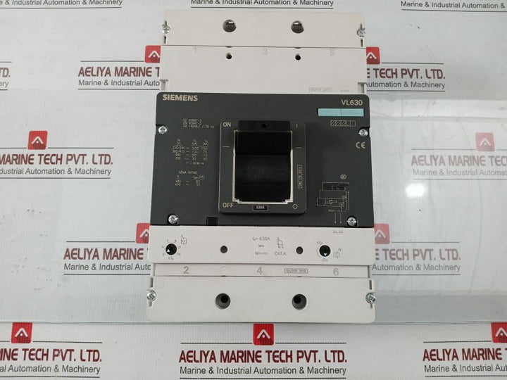 3Vl5763-3Dc36-0Ae1 Molded Case Circuit Breaker 50˚C 100Ka/415V~ Siemens