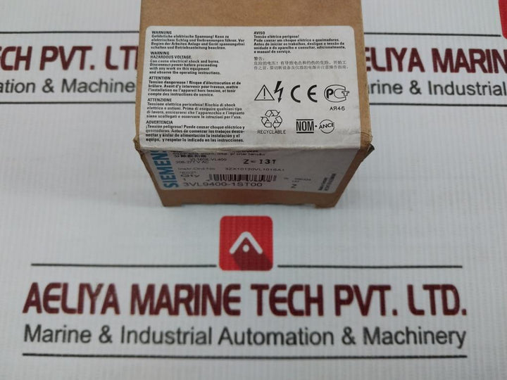 3Vl9400-1St00 Siemens 208-277 Vac Shunt Release
