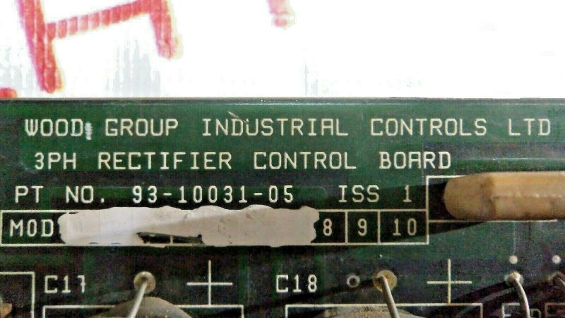 Wood 93 10031 05 3ph Rectifier Control Board - Aeliya Marine Tech