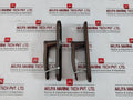 Зенит 3B4-3.03 Mortise Cylinder Lock With Latch & Bronze Handle Set