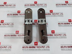 Зенит 3B4-3.03 Mortise Cylinder Lock With Latch & Bronze Handle Set
