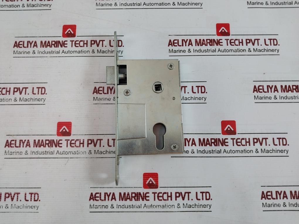 Зенит 3B4-3.03 Mortise Cylinder Lock With Latch & Bronze Handle Set