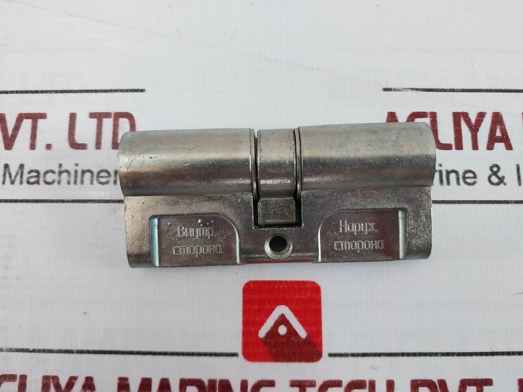 Зенит 3B4-3.03 Mortise Cylinder Lock With Latch & Bronze Handle Set