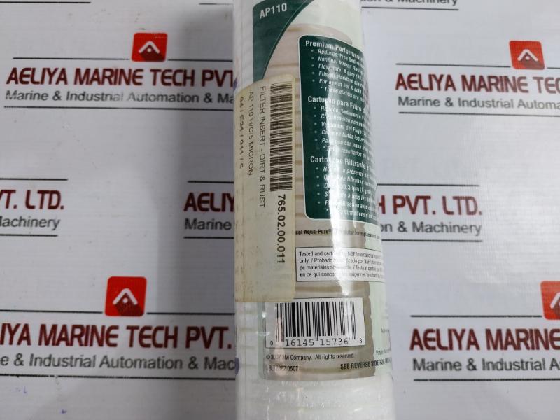 3m Aqua-pure Ap110 Water Filtration Pre-filter Element