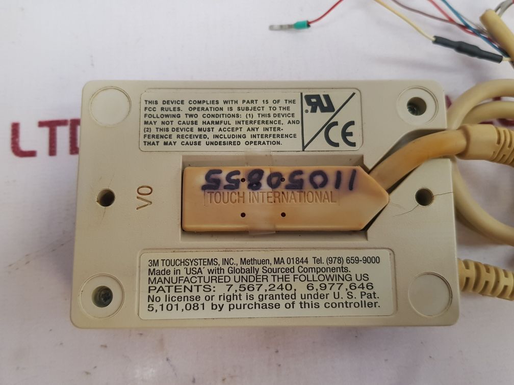 Microtouch 3m touchscreen controller