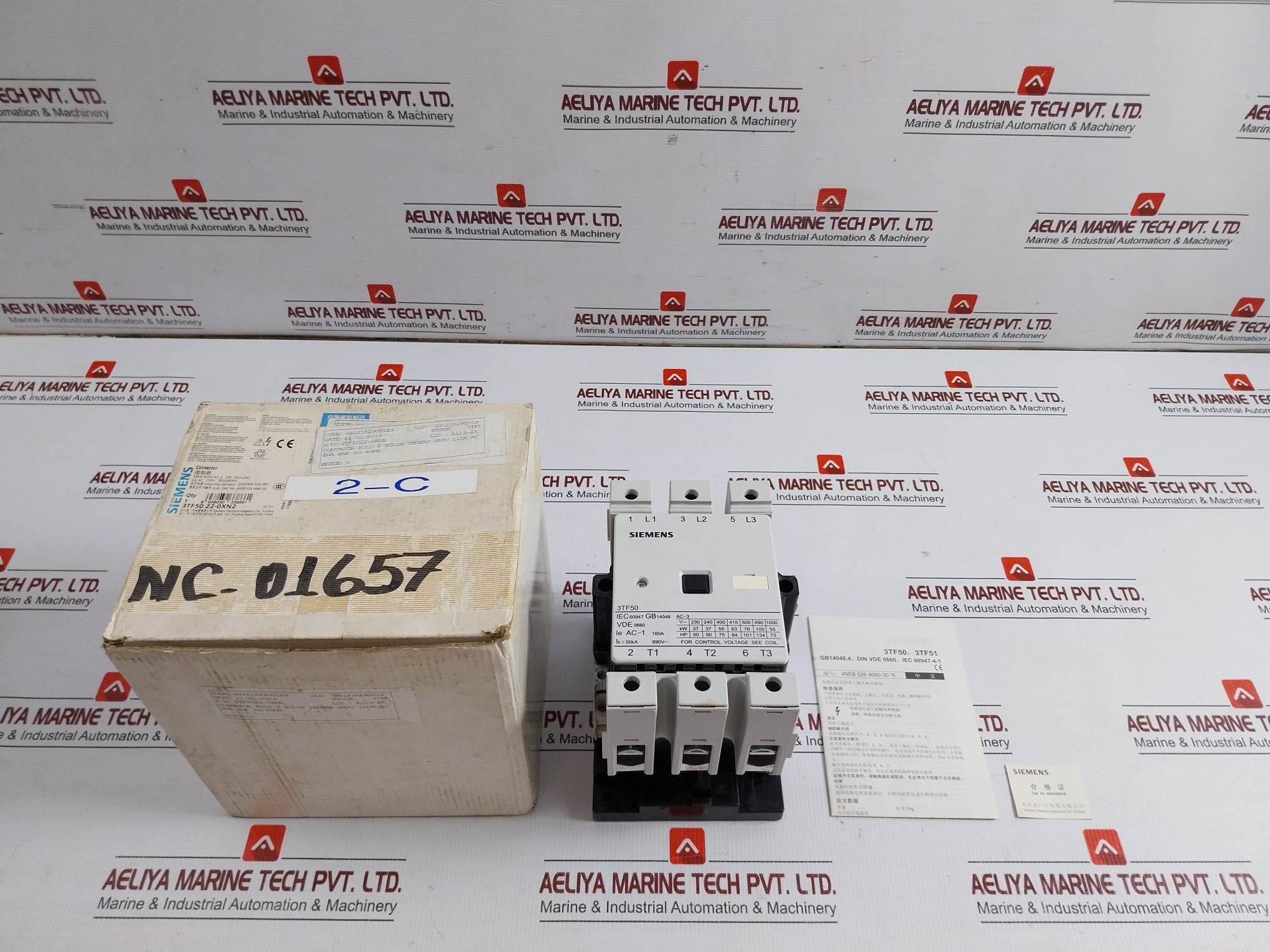 3p-Ac-Contactor-4neb-526-4680-30-By-Siemens-3tf50-22-0xn2-Ac220v-50-60hz-1