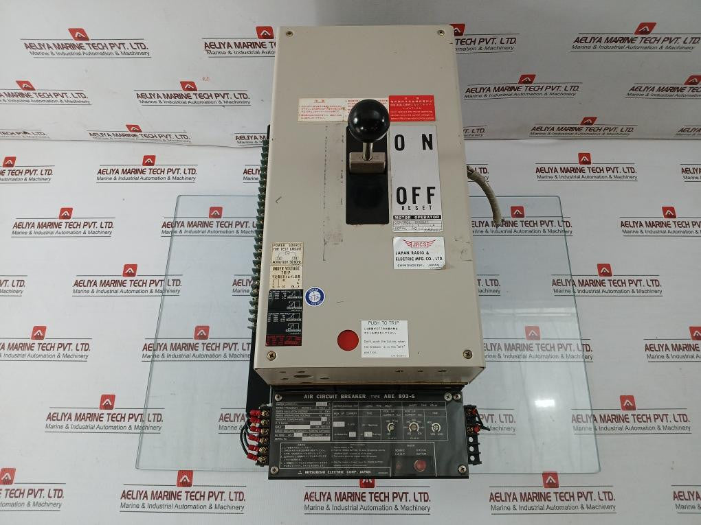 3p-Air-Circuit-Breaker-Ac600v-50-60hz-642a-45-C-Mitsubishi-Electric-Abe-803-S-1