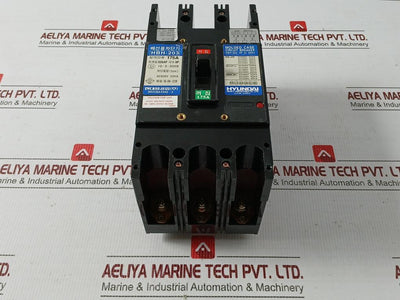 3P Molded Case Circuit Breaker 175A Ac600V 22Ka Hyundai Hbh-203