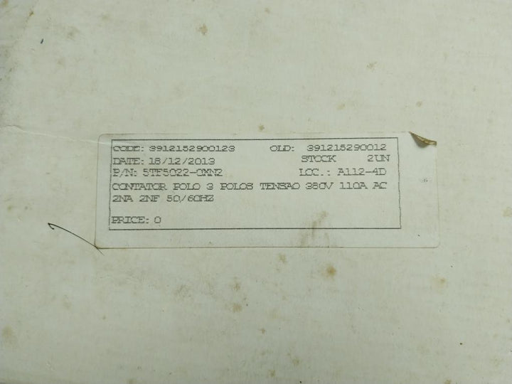 3tf50-22-0xn2-3-Pole-Power-Contactor-Ac220v-50-60hz-3ty7561-1aa00-By-Siemens-4