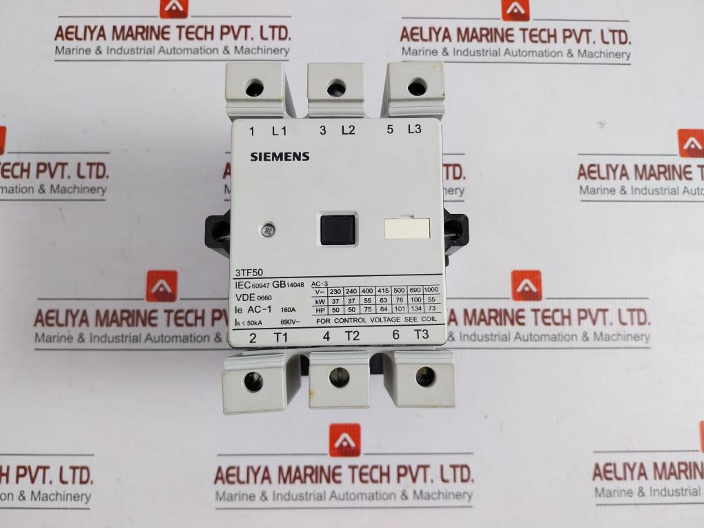 3tf50-22-0xn2-3-Pole-Power-Contactor-Ac220v-50-60hz-3ty7561-1aa00-By-Siemens-7