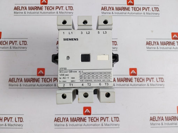 3tf50-22-0xn2-3-Pole-Power-Contactor-Ac220v-50-60hz-3ty7561-1aa00-By-Siemens-7